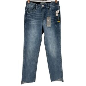 NWT Wit & Wisdom Ab Solution Luxe Touch High Rise Slim Straight Jeans‎ Size 0P